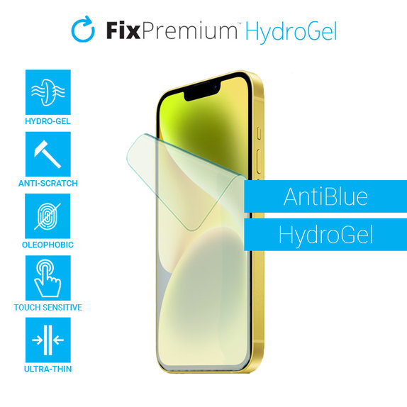 FixPremium - AntiBlue Screen Protector pentru Apple iPhone 13, 13 Pro, 14 & 16e