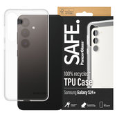 Caz TPU pentru Samsung Galaxy S24+, Transparent, SAFE by PanzerGlass