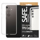 Caz TPU pentru Samsung Galaxy S24+, Transparent, SAFE by PanzerGlass