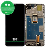 Honor X6a - Ecran LCD + Sticlă Tactilă + Ramă (Midnight Black) TFT