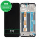 Vivo Y16 V2204 V2214 - Ecran LCD + Sticlă Tactilă + Ramă (Stellar Black) TFT