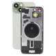 Apple iPhone 15 - Sticlă pentru carcasa din spate cu piese mici (Green)