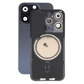 Apple iPhone 15 Pro - Sticlă pentru carcasa din spate cu piese mici (Blue Titanium)