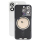 Apple iPhone 15 Pro - Sticlă pentru carcasa din spate cu piese mici (White Titanium)