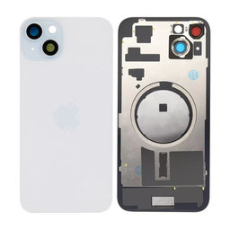 Apple iPhone 15 Plus - Sticlă pentru carcasa din spate cu piese mici (Blue)
