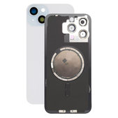 Apple iPhone 15 Plus - Sticlă pentru carcasa din spate cu piese mici (Blue)