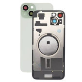 Apple iPhone 15 Plus - Sticlă pentru carcasa din spate cu piese mici (Green)