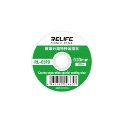 Relife RL-059D - Sârmă pentru Separarea Ecranelor LCD (0.03mm x 100M)