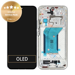 Xiaomi 14 23127PN0CC - Ecran LCD + Sticlă Tactilă + Ramă (White) - 56000500N300 Genuine Service Pack