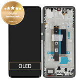Xiaomi Redmi Note 13 Pro+ 23090RA98C - Ecran LCD + Sticlă Tactilă + Ramă (Midnight Black) - 560002N16U00 Genuine Service Pack