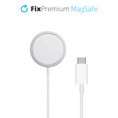 FixPremium - USB-C - MagSafe Cablu, strieborná