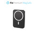 FixPremium - MagSafe PowerBank cu Stand 5000mAh, negru