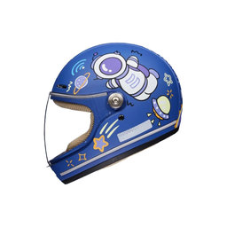 Cască pentru copii pentru trotinetă electrică și bicicletă (46–52 cm) (Astronaut)
