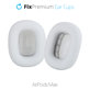 Perne de schimb pentru Apple AirPods Max (Eco-Leather), alb