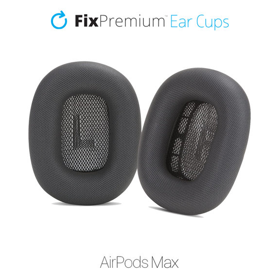 Perne de schimb pentru Apple AirPods Max (Eco-Leather), space gray