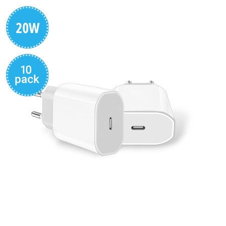 Apple - 20W USB-C Adaptor de încărcare - MHJE3ZM/A (10 Pack)