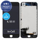 Apple iPhone 8, SE (2020), SE (2022) - Ecran LCD + Sticlă Tactilă + Ramă (Black) In-Cell FixPremium (5 Pack)