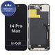 Ecran In-Cell FHD pentru iPhone 14 Pro Max, Sticlă tactilă cu ramă, FixPremium