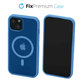 FixPremium - Caz Clear cu MagSafe pentru iPhone 14, blue
