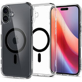 Spigen - Caz Ultra Hybrid cu MagSafe pentru iPhone 16 Plus, negru