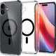 Spigen - Caz Ultra Hybrid cu MagSafe pentru iPhone 16 Plus, negru
