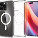 Spigen - Caz Ultra Hybrid cu MagSafe pentru iPhone 16 Pro, alb