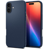 Spigen - Caz Liquid Air pentru iPhone 16, navy blue