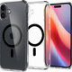 Spigen - Caz Ultra Hybrid cu MagSafe pentru iPhone 16, negru