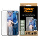 Sticlă securizată UWF cu aplicator pentru iPhone 16 Plus/15 Plus, Negru, PanzerGlass