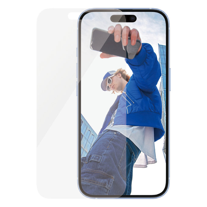 PanzerGlass - Geam Securizat pentru iPhone 16, transparent