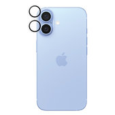 PanzerGlass - Capac de protecție & obiectivul camerei Hoops pentru iPhone 16 & 16 Plus, transparent