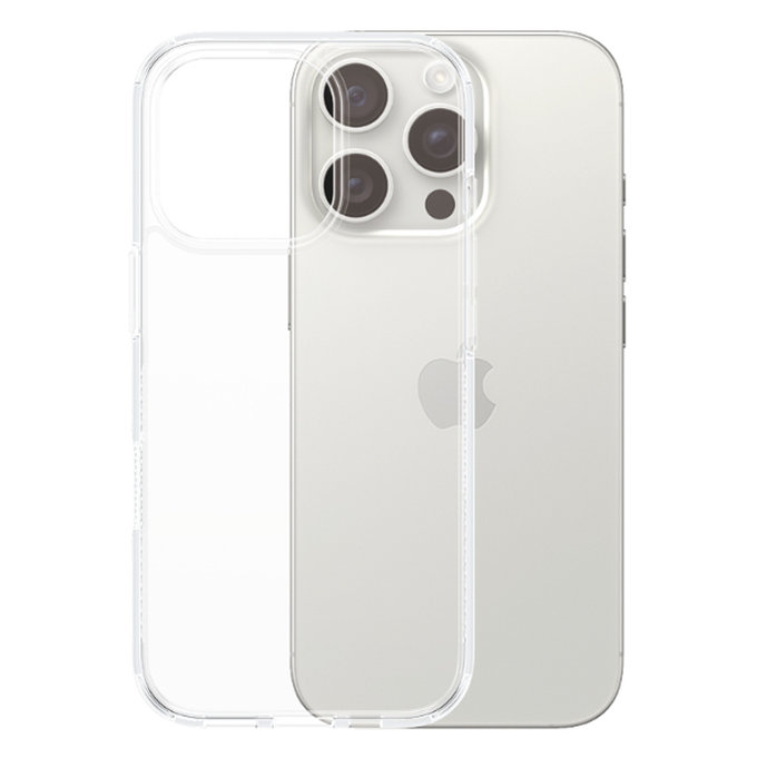 PanzerGlass - Caz HardCase pentru iPhone 16 Pro, transparent