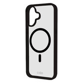 SBS - Caz Mag Frame s MagSafe pentru iPhone 16 Plus, negru