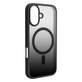 PURO - Caz Gradient s MagSafe pentru iPhone 16, negru