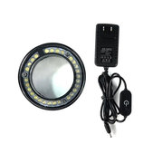Relife RL-033D - Iluminare cu LED Multifuncțional pentru un Microscop (Negru)