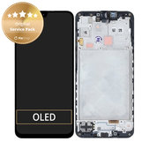 Samsung Galaxy A16 5G - Ecran LCD + Sticlă Tactilă + Ramă (Blue Black) - GH82-36143A Genuine Service Pack