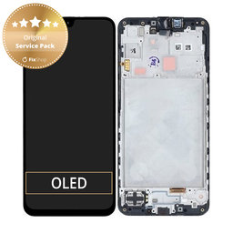 Samsung Galaxy A16 5G - Ecran LCD + Sticlă Tactilă + Ramă (Blue Black) - GH82-36143A Genuine Service Pack