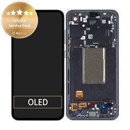 Samsung Galaxy S24 FE - Ecran LCD + Sticlă Tactilă + Ramă (Graphite) - GH82-35848A Genuine Service Pack