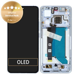 Xiaomi 14T Pro - Ecran LCD + Sticlă Tactilă + Ramă (Titan Blue) - 56001700N1200 Genuine Service Pack