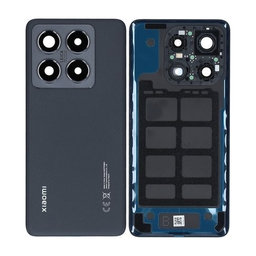 Xiaomi 14T Pro - Carcasă Baterie (Titan Black) - 56001800N1200 Genuine Service Pack