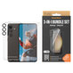 Bundle Hoops + Sticlă securizată UWF + Hard Case D3O pentru Samsung Galaxy S24, PanzerGlass