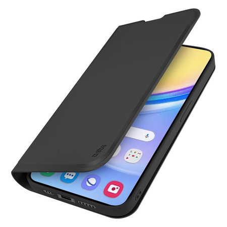 SBS - Caz Book Wallet Smooth pentru Samsung Galaxy A16, negru