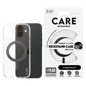 Husă Kickstand cu MagSafe pentru iPhone 16, Negru, CARE
