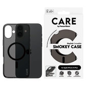 Husă Smokey cu MagSafe pentru iPhone 16 Plus, Negru, CARE