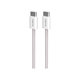 PURO - USB-C Cablu / USB-C, 60W, Fabrik FABK4, 1,5 m, sandshell