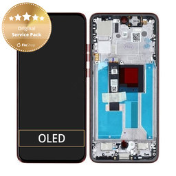 Motorola Edge 50 Neo - Ecran LCD + Sticlă Tactilă + Ramă (Poinciana) - 5D68C28684 Genuine Service Pack