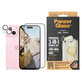Bundle PicturePerfect + Sticlă securizată UWF + Hard Case D3O pentru iPhone 15, PanzerGlass