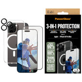 Bundle Hoops + Sticlă securizată UWF + Hard Case pentru iPhone 16 Pro Max, PanzerGlass