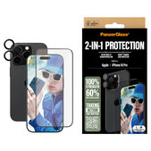 Bundle Hoops + sticlă securizată UWF pentru iPhone 16 Pro, PanzerGlass