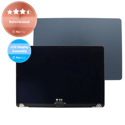Apple MacBook Air 15" M2 A2941 (2023), M3 A3114 (2024) - Ecran LCD + Sticlă Frontală + Carcasă Spate (Midnight) Refurbished